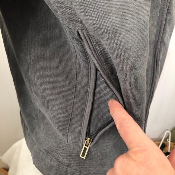 Mens Grey Jacket. Size medium - Picture 3 of 11